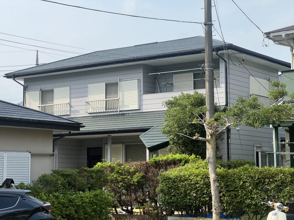 市原市内屋根カバー工事